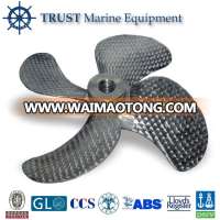 Ship OEM 0.5m-12m 4 blade pedal-powered boat propeller for sale